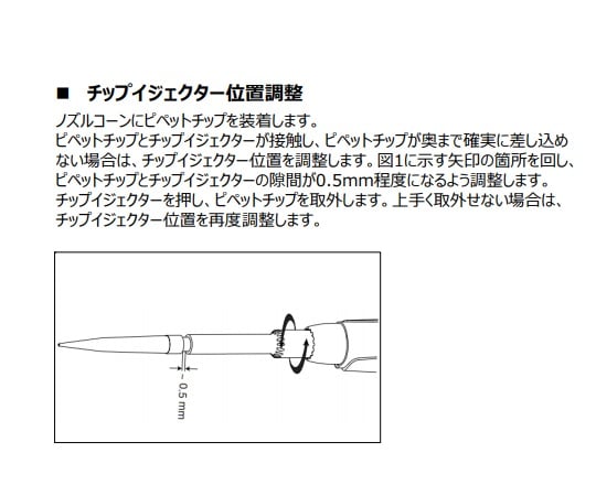 Micropipette (Acura) 0.1-2μL 825.0002 1 piece