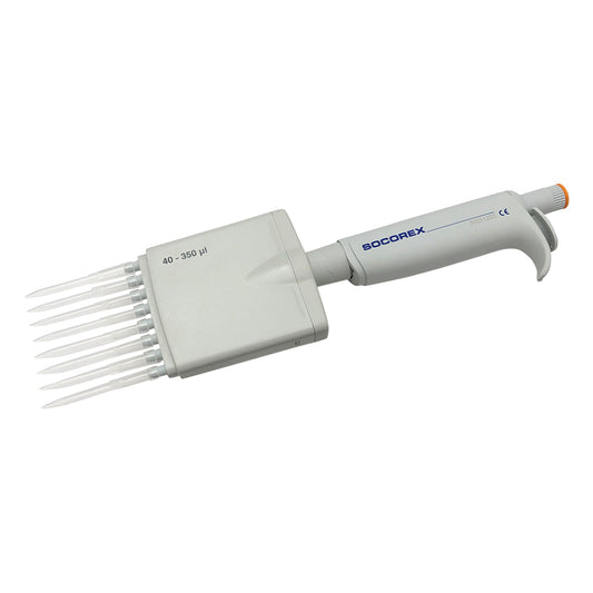 8チャンネルマイクロピペット(アキュラ）　40～350μL　855.08.350 1本