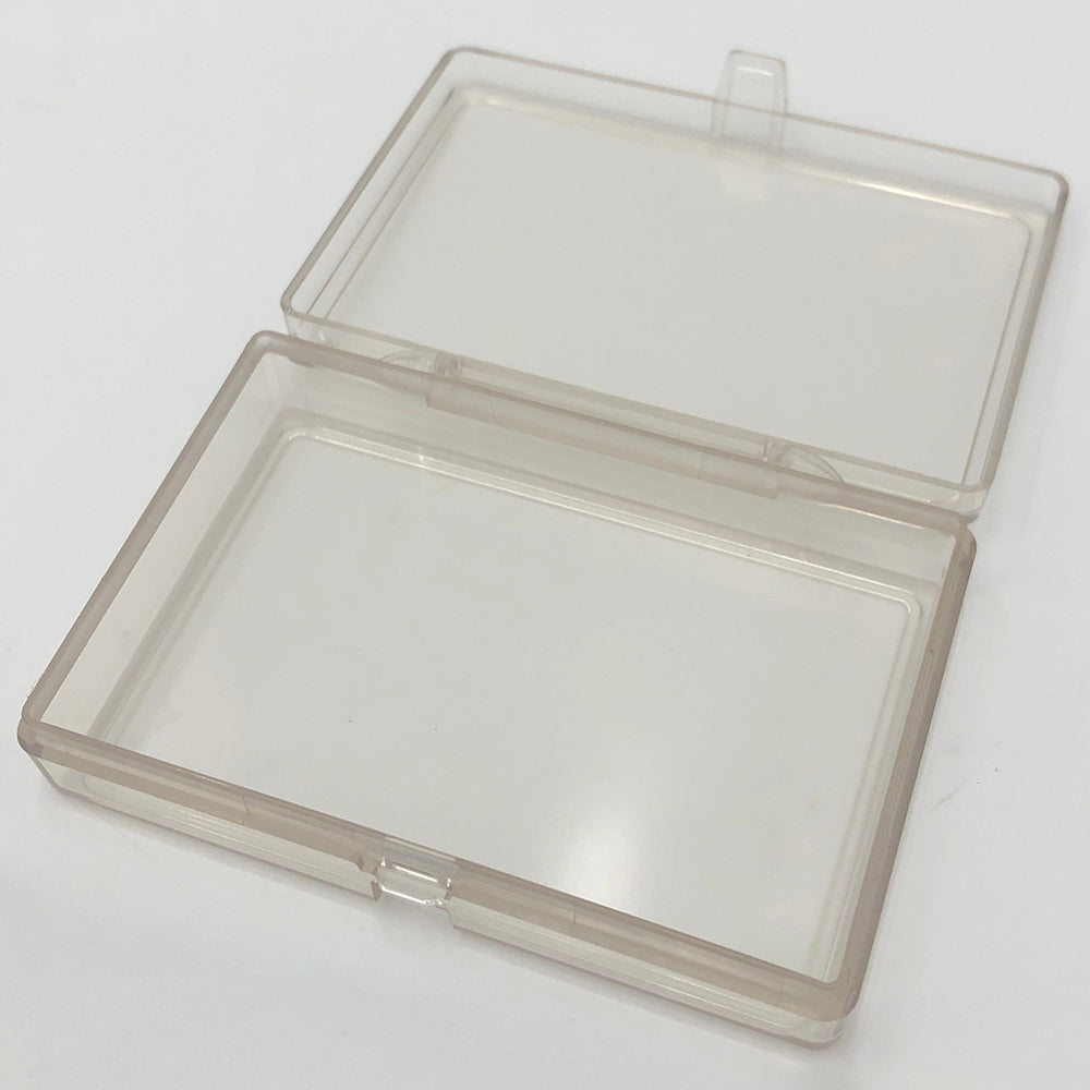 힌지 부착 각형 케이스(대전 방지) 87×57×19mm 1상자(30개입) H-4N형 1상자(30개입)