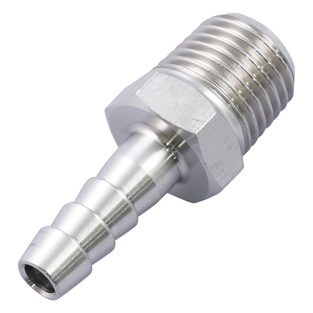 六角ホースニップル（ステンレス製）　1/4PT-7 1個