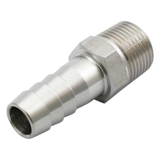 六角ホースニップル（ステンレス製）　3/8PT-12.7 1個