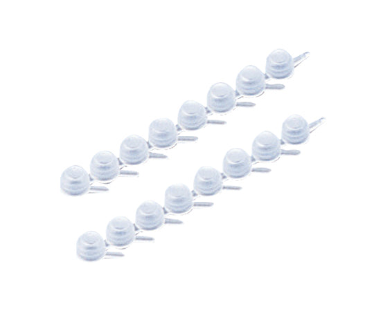 8-strip cap for microtiter tubes, 120 pieces, 3425-11, 1 box (12 pieces x 10 bags)