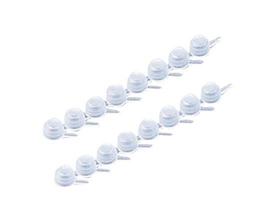 8-strip cap for microtiter tubes, 120 pieces, 3425-11, 1 box (12 pieces x 10 bags)