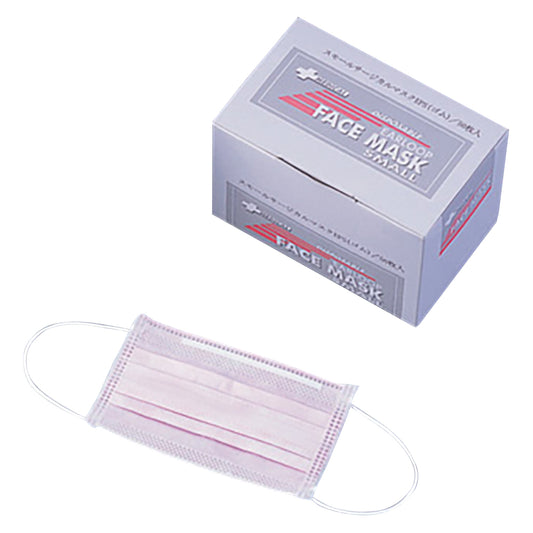 Surgical mask with intermediate plate 1 box (50 pieces) Pink 1 box (50 pieces)