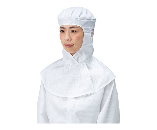 ESD protection hood (face-exposing type) White L FS433C-01 L 1 piece