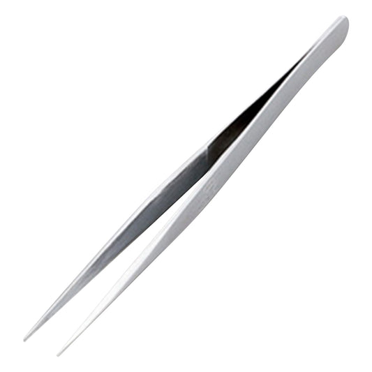 Tweezers, S-type, stainless steel, K-29, 1 piece