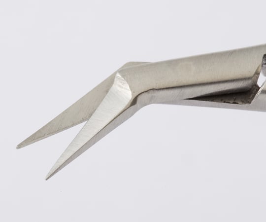Micro Scissors 105mm Straight Horizontal Angle YS-7105B 1pc