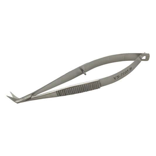 Micro Scissors 105mm Straight Horizontal Angle YS-7105B 1pc