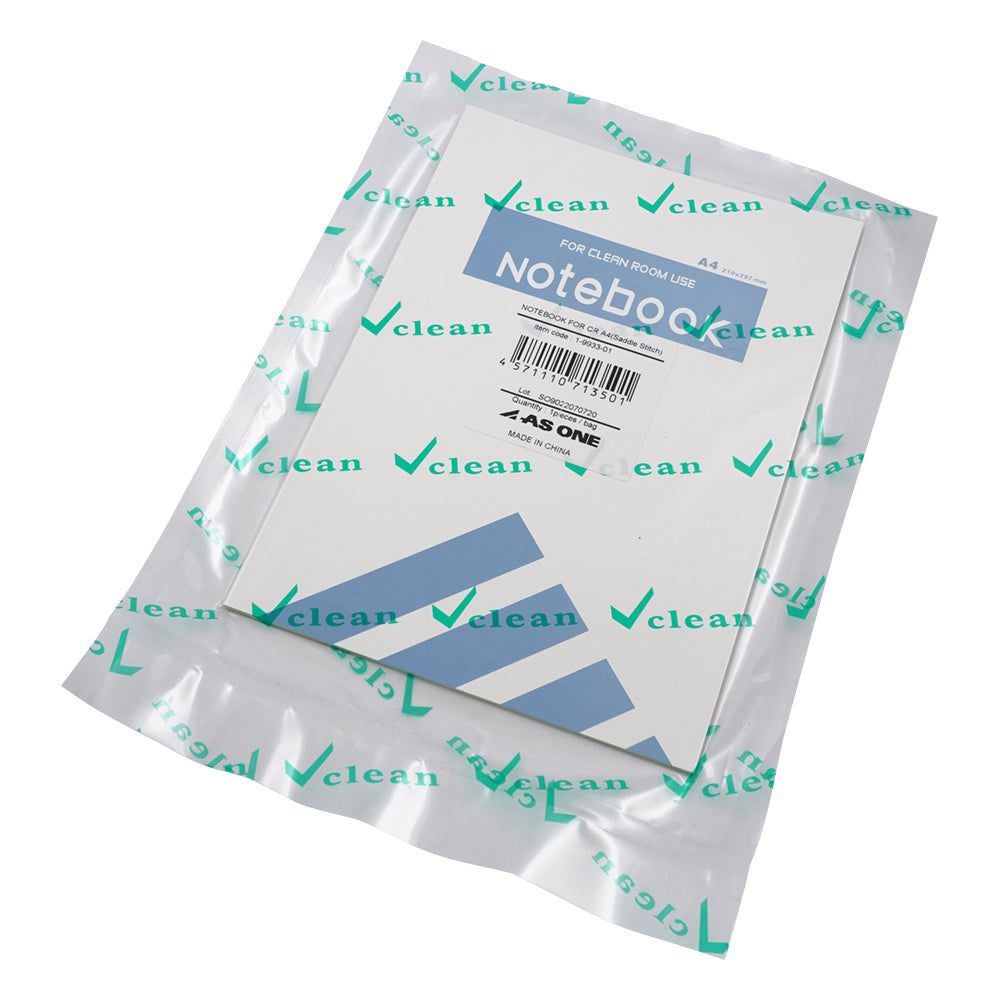 Cleanroom Notebook A4 saddle stitch 1 book