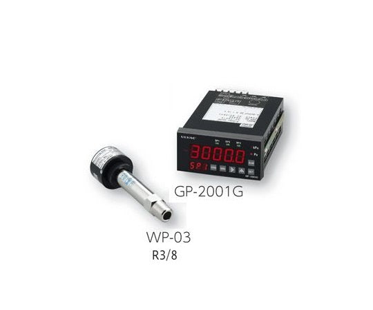 ピラニ真空計　GP-2001G＋測定子WP-03　GP-2001G/WP-03 1式