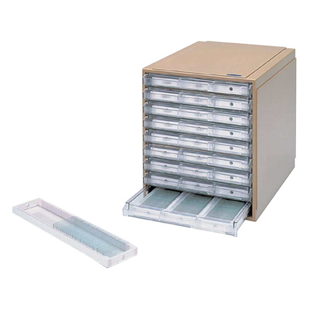 Opect storage box, 9 shelves, 304 x 450 x 400 mm, 1 unit