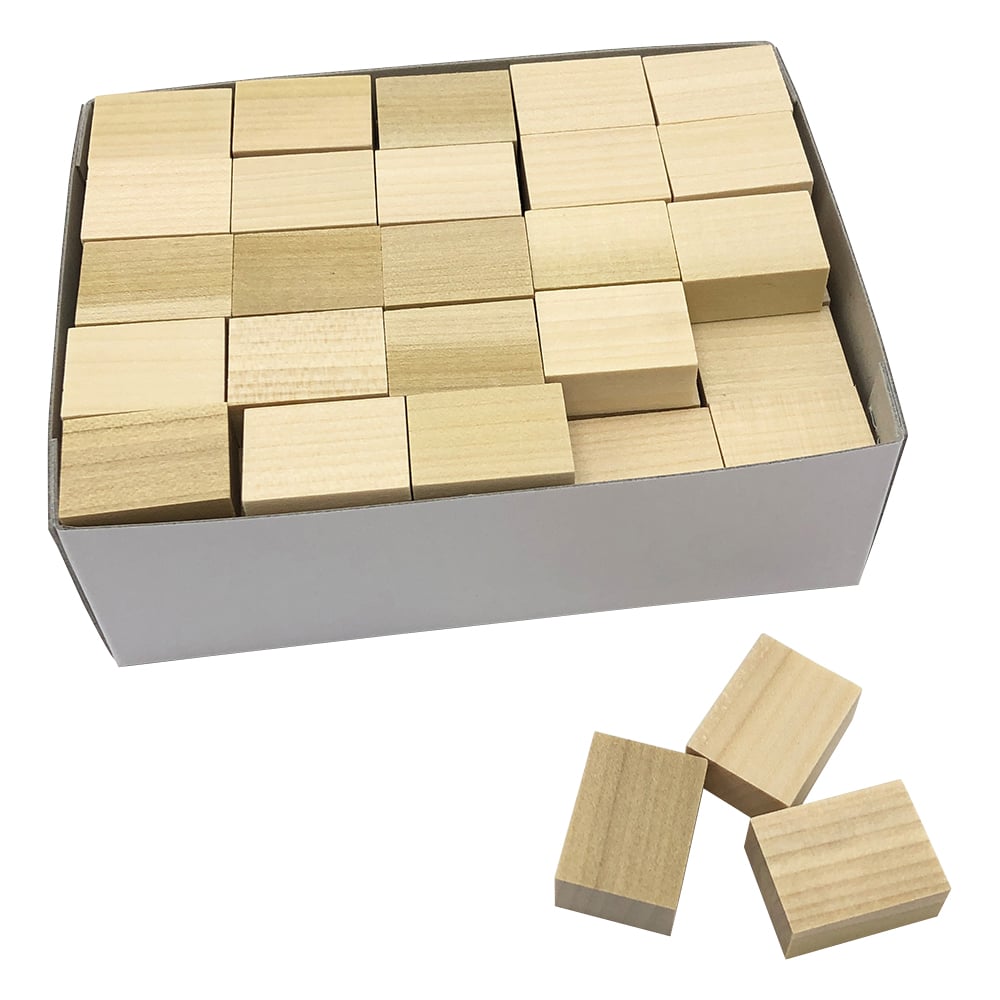 Paraffin wooden blocks, 100 pieces, medium, 1 box (100 pieces)