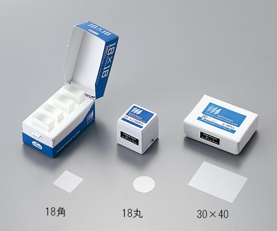Matsunami cover glass (No.1) 18 x 24 mm 1000 pieces per box (1000 pieces per box)