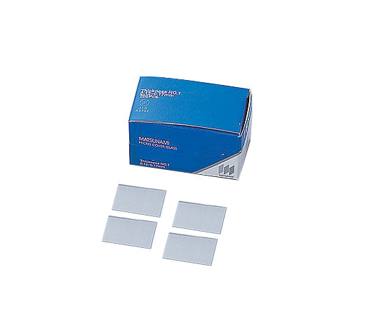 Matsunami cover glass (No.1) 24 x 40 mm 1000 pieces per box (1000 pieces per box)