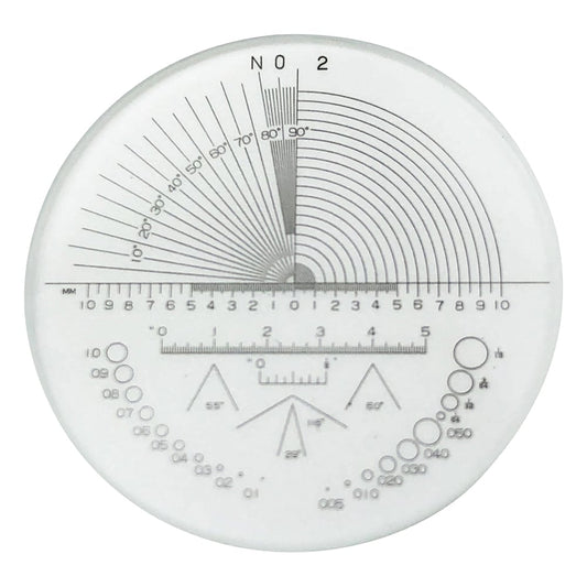 Scale Magnifier Scale Plate PS-2 1 piece