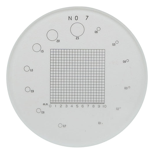 Scale/Magnifying Glass Dial Plate φ26mm PS-7 1pc