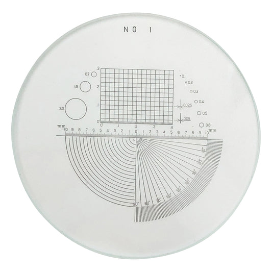 Scale Magnifier Scale Plate PS-1 for 10x 1 piece