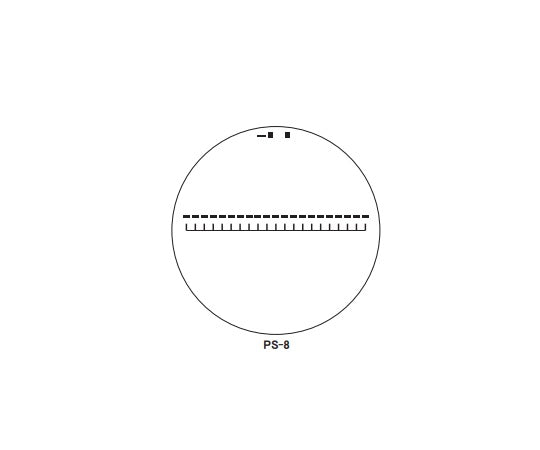 Scale Magnifier Scale Plate PS-8 for 10x 1 piece