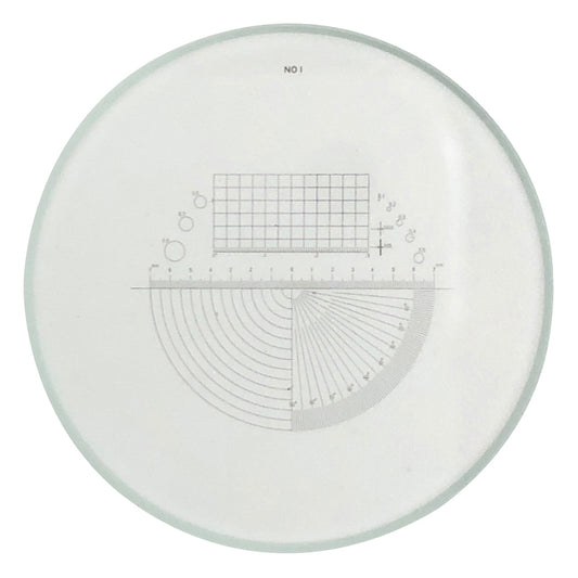Scale Magnifier Dial Plate φ26mm PS-1 1pc
