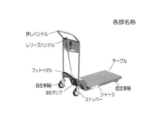 Hand lifter (low-floor type) ATHL-400 1 unit