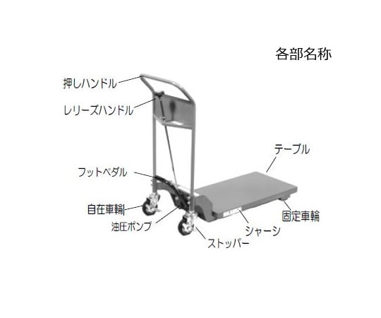 핸드 리프터(저상 타입) ATHL-100 1대