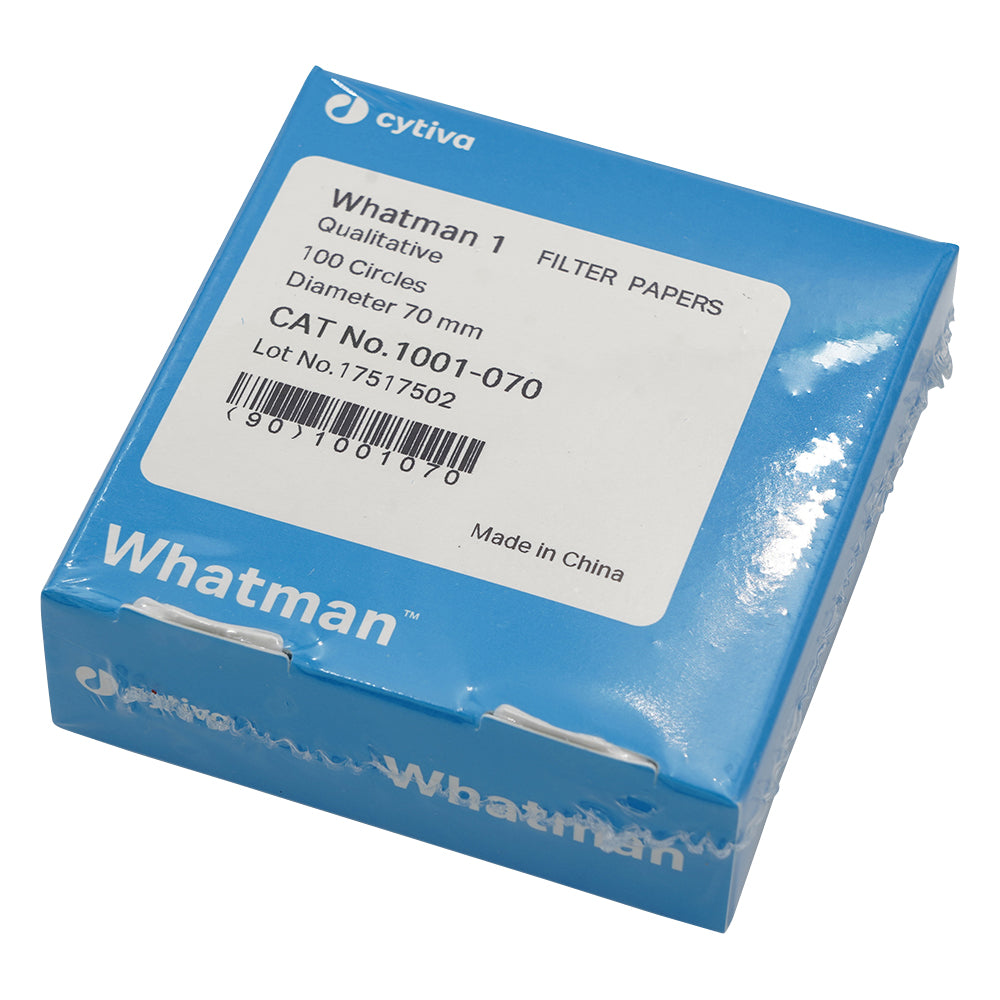 Qualitative filter paper circular No. 1 7.0cm 100 sheets 1001-070 1 box (100 sheets)