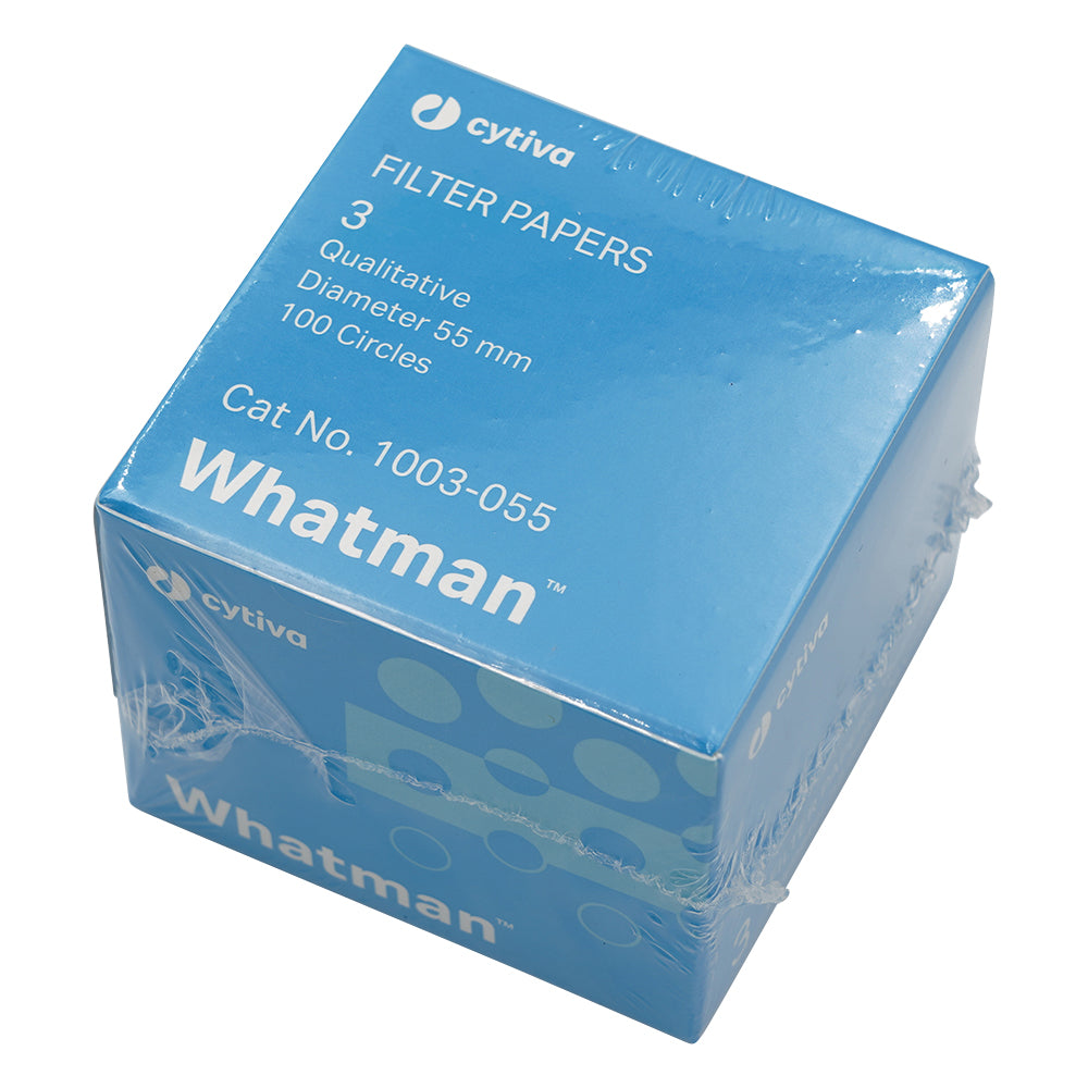 定性濾紙　円形No.3　5.5cm　100枚入　1003-055 1箱(100枚入)