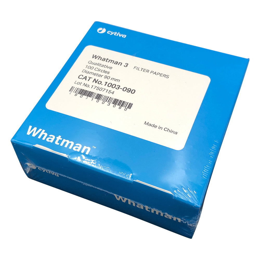 Qualitative filter paper circular No.3 9.0cm 100 sheets 1003-090 1 box (100 sheets)