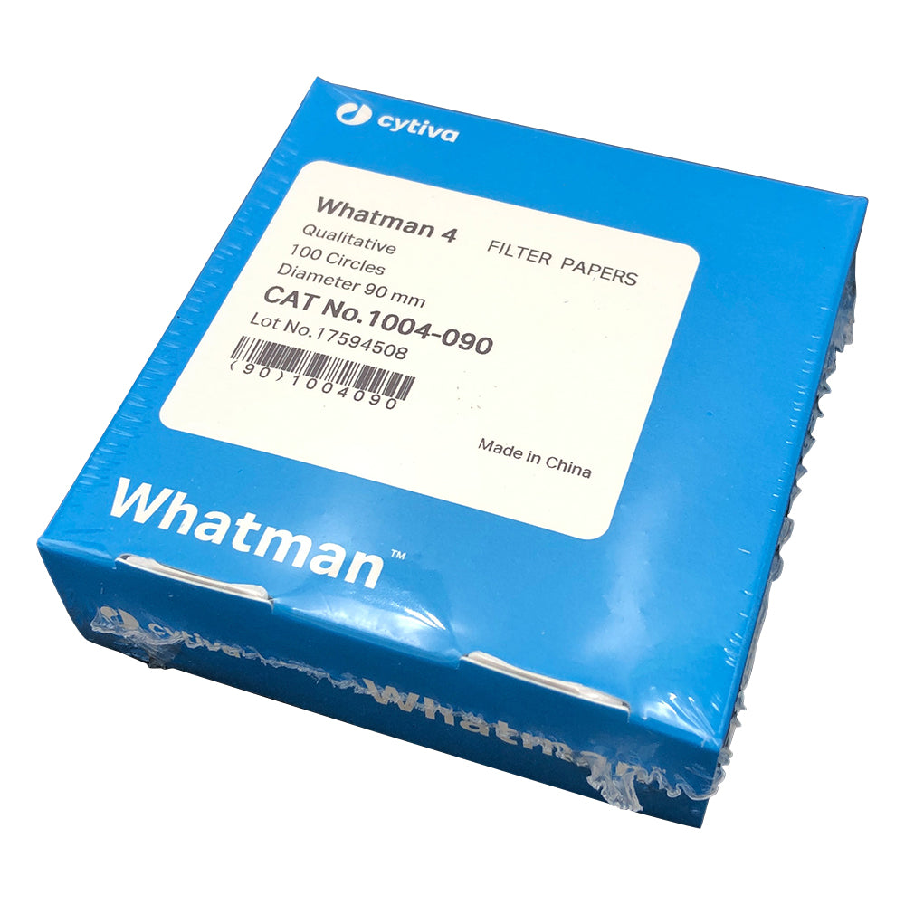 Qualitative filter paper circular No. 4 9.0cm 100 sheets 1004-090 1 box (100 sheets)