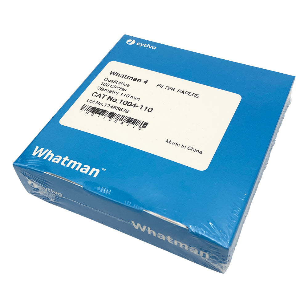 Qualitative filter paper circular No. 4 11.0cm 100 sheets 1004-110 1 box (100 sheets)