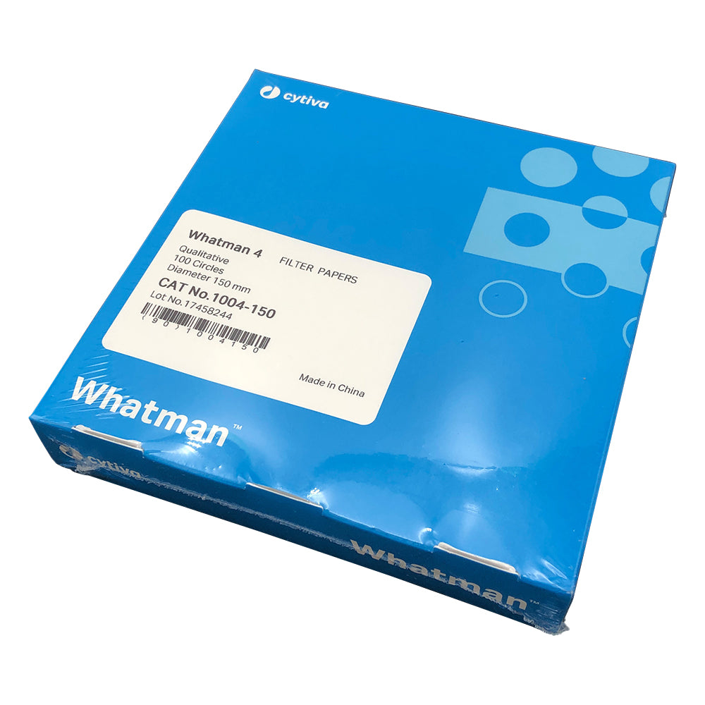 Qualitative filter paper circular No. 4 15.0cm 100 sheets 1004-150 1 box (100 sheets)