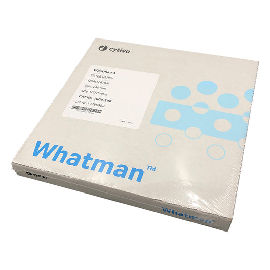 Qualitative filter paper circular No. 4 24.0cm 100 sheets 1004-240 1 box (100 sheets)