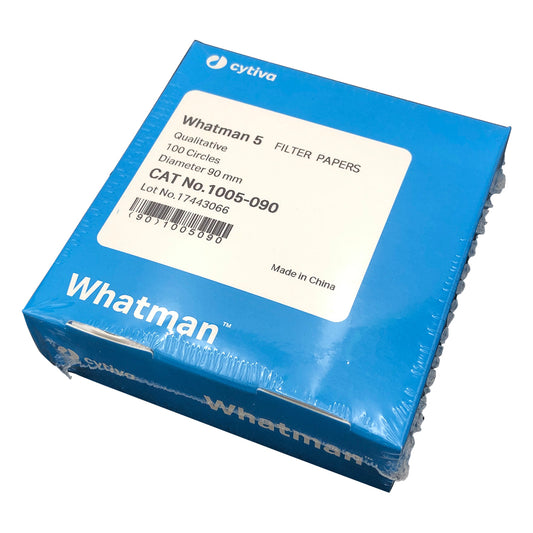 Qualitative filter paper circular No. 5 9.0cm 100 sheets 1005-090 1 box (100 sheets)