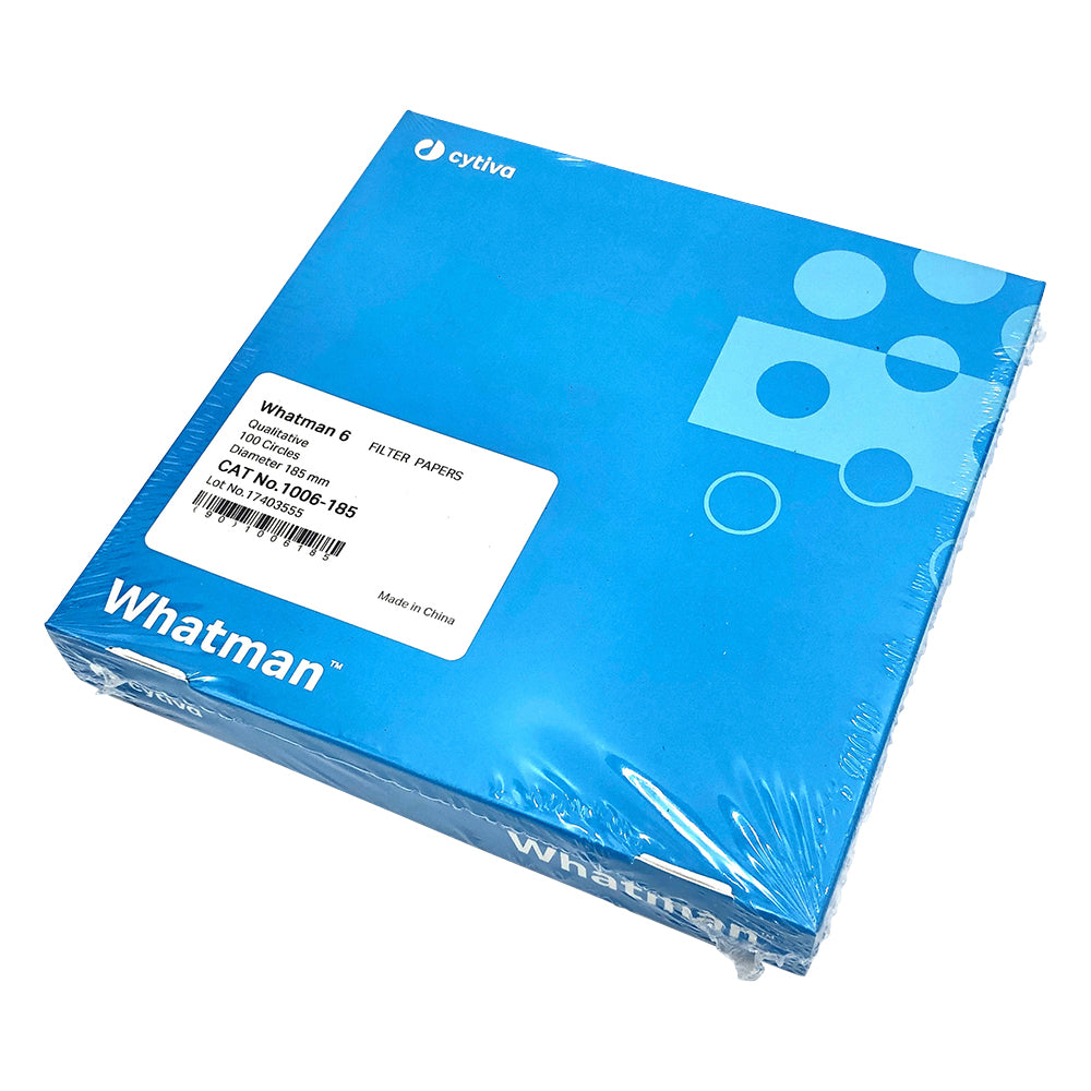 Qualitative filter paper circular No. 6 18.5cm 100 sheets 1006-185 1 box (100 sheets)