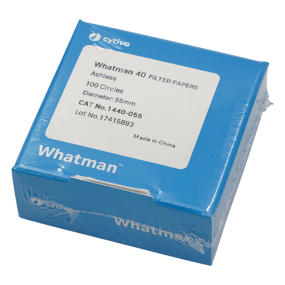 Quantitative filter paper circular No. 40 5.5cm 100 pieces 1440-055 1 box (100 pieces)