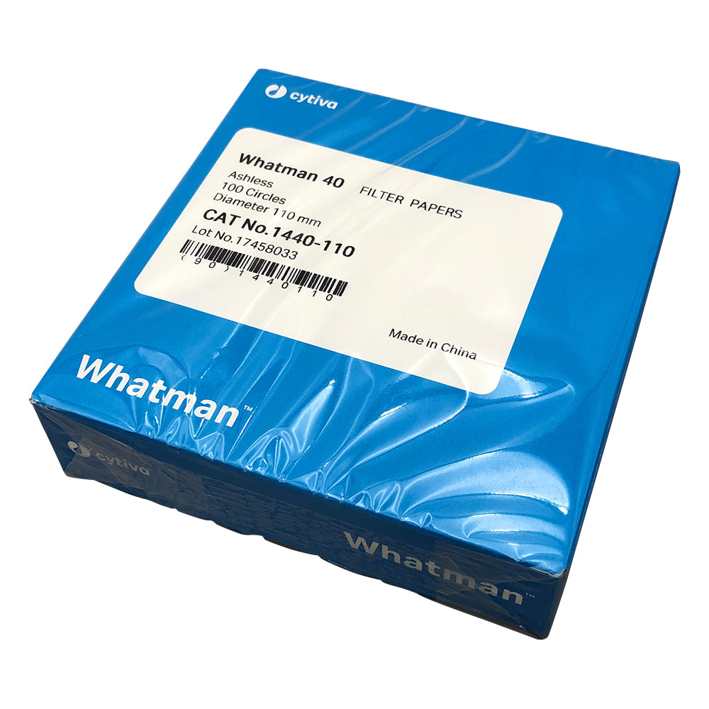 Quantitative Filter Paper Circular No. 40 11.0cm 100 pieces 1440-110 1 box (100 pieces)