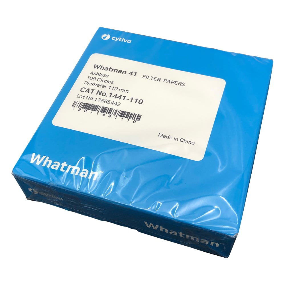 Quantitative Filter Paper Circular No. 41 11.0cm 100 pieces 1441-110 1 box (100 pieces)