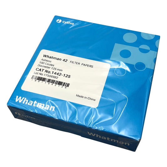 Quantitative filter paper circular No. 42 12.5cm 100 sheets 1442-125 1 box (100 sheets)