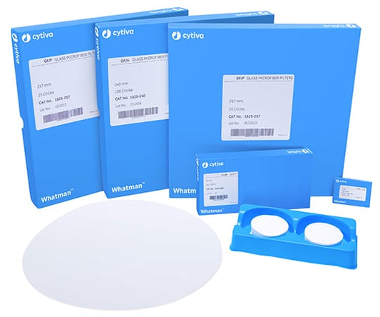 ガラス繊維円形濾紙GF／A　2.5cm　100枚入　1820-025 1箱(100枚入)