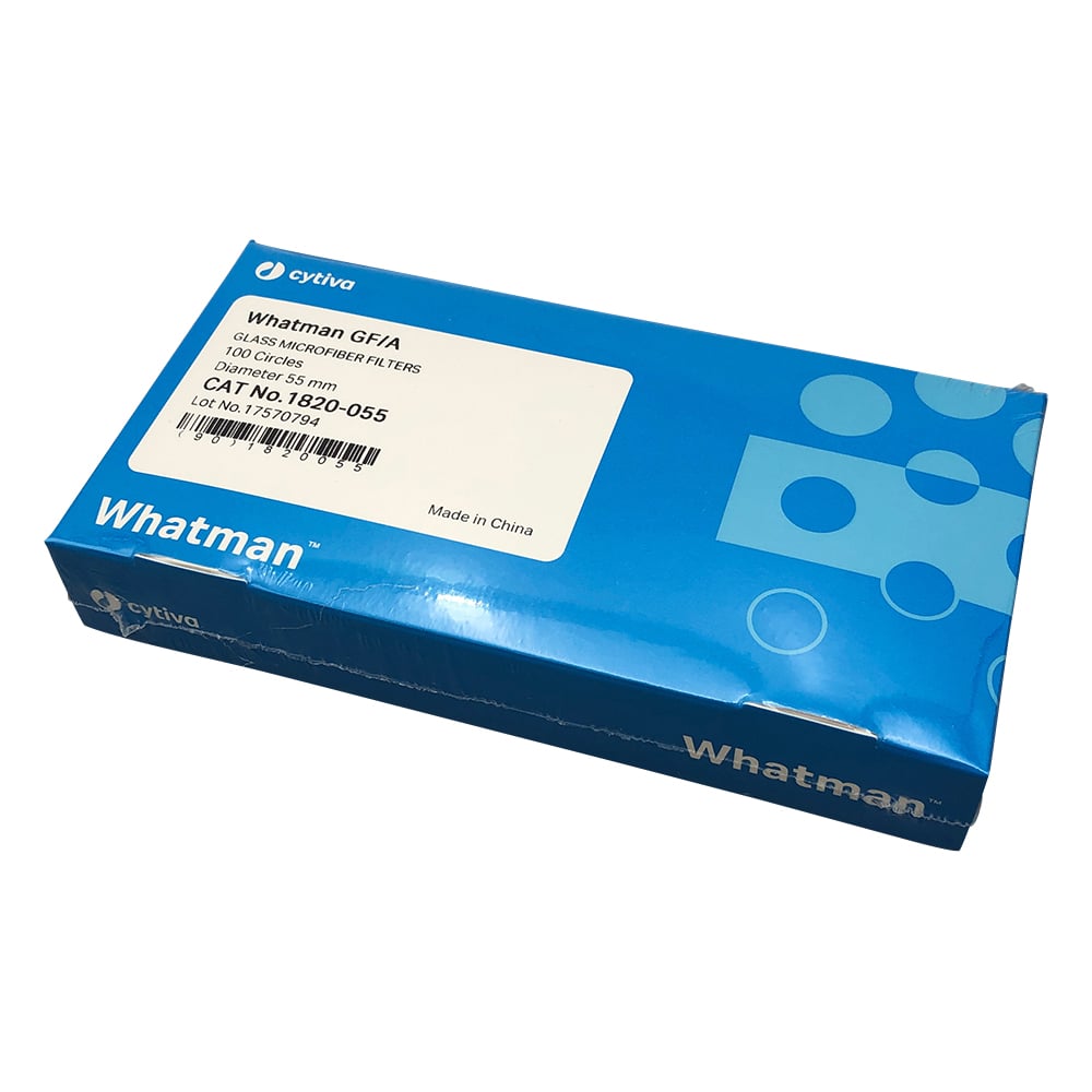 ガラス繊維円形濾紙GF／A　5.5cm　100枚入　1820-055 1箱(100枚入)