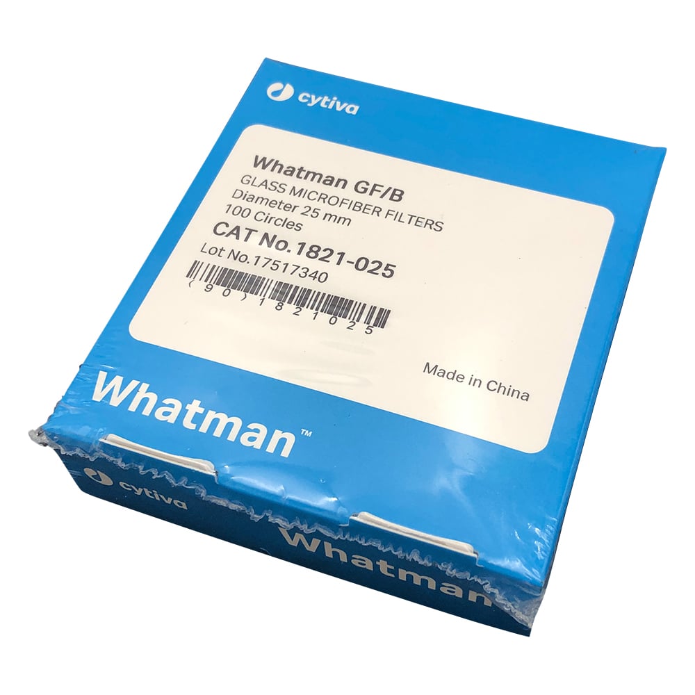 유리 섬유 원형 여과지 GF/B 2.5cm 100장입 1821-025 1상자(100장입)