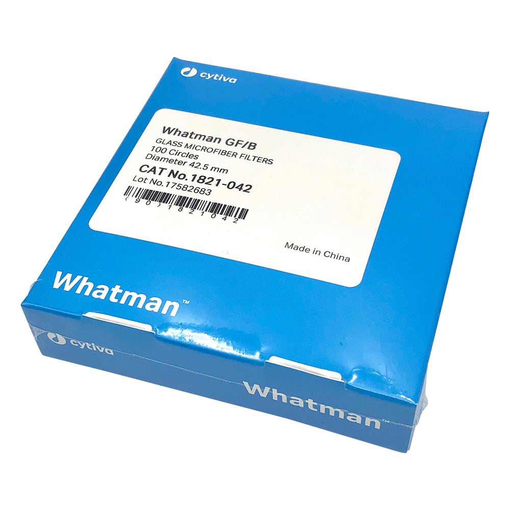 유리 섬유 원형 여과지 GF/B 4.25cm 100장입 1821-042 1상자(100장입)