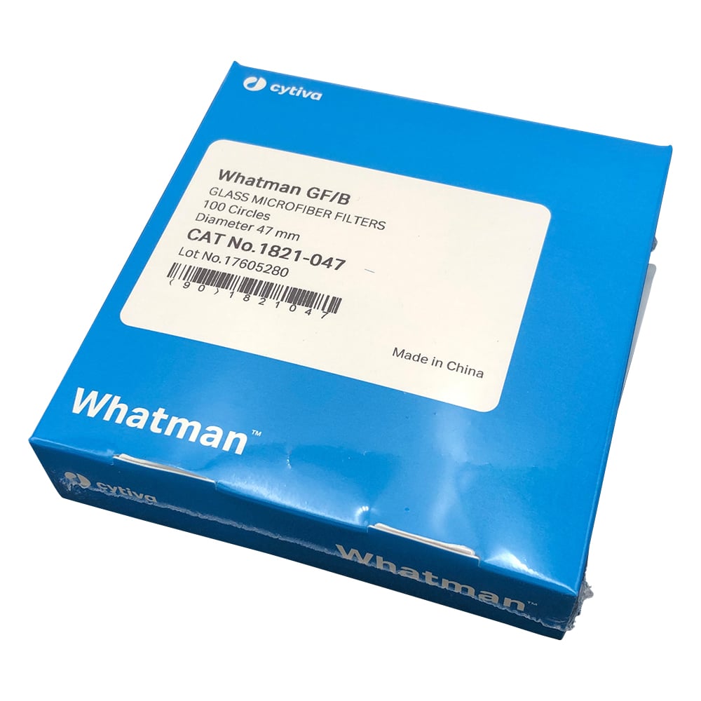 ガラス繊維円形濾紙GF／B　4.7cm　100枚入　1821-047 1箱(100枚入)