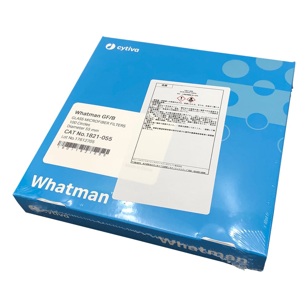 ガラス繊維円形濾紙GF／B　5.5cm　100枚入　1821-055 1箱(100枚入)