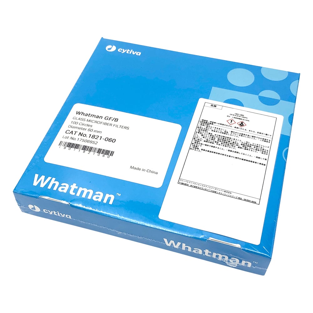 ガラス繊維円形濾紙GF／B　6.0cm　100枚入　1821-060 1箱(100枚入)