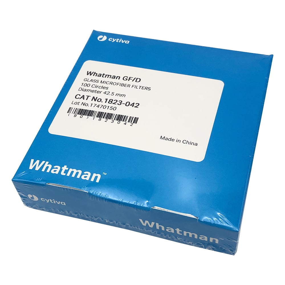 Glass fiber circular filter paper GF/D 4.25cm 100 sheets 1823-042 1 box (100 sheets)