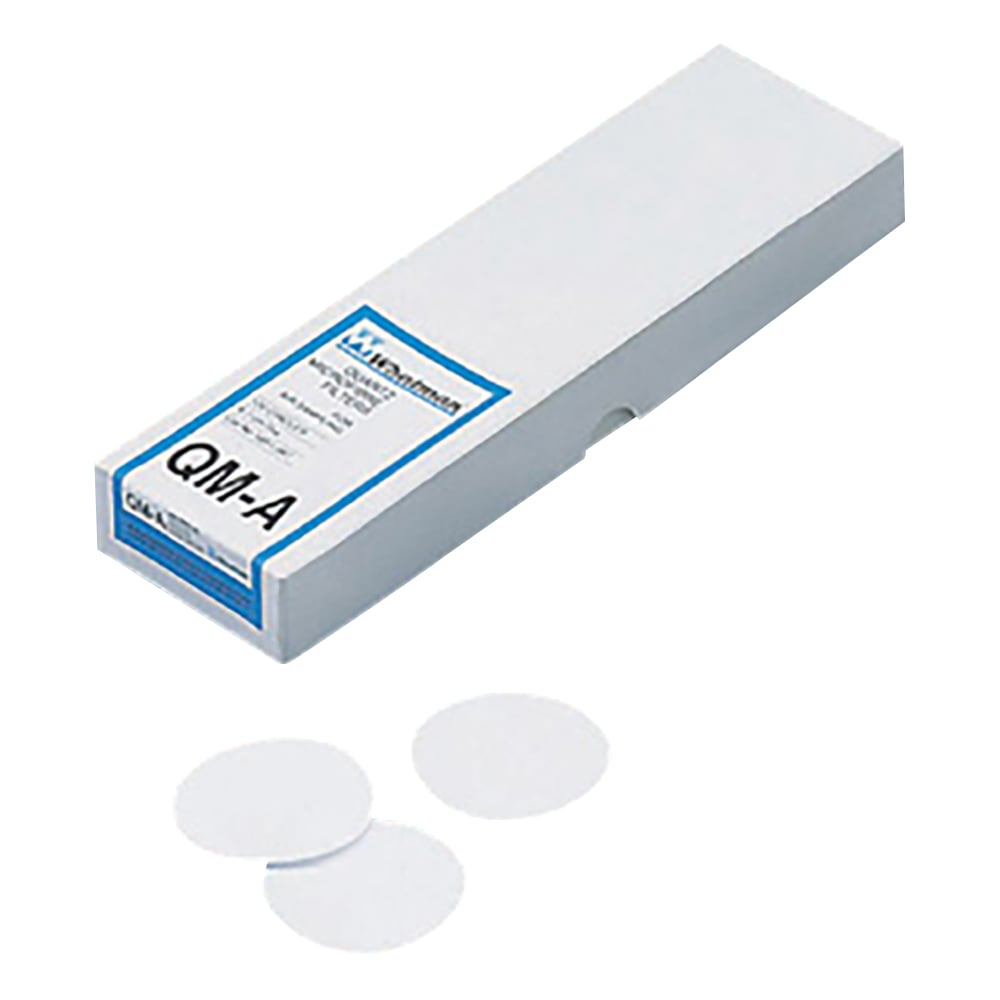 石英繊維濾紙QM-A　円型　φ37mm　100枚入　1851-037 1箱(100枚入)