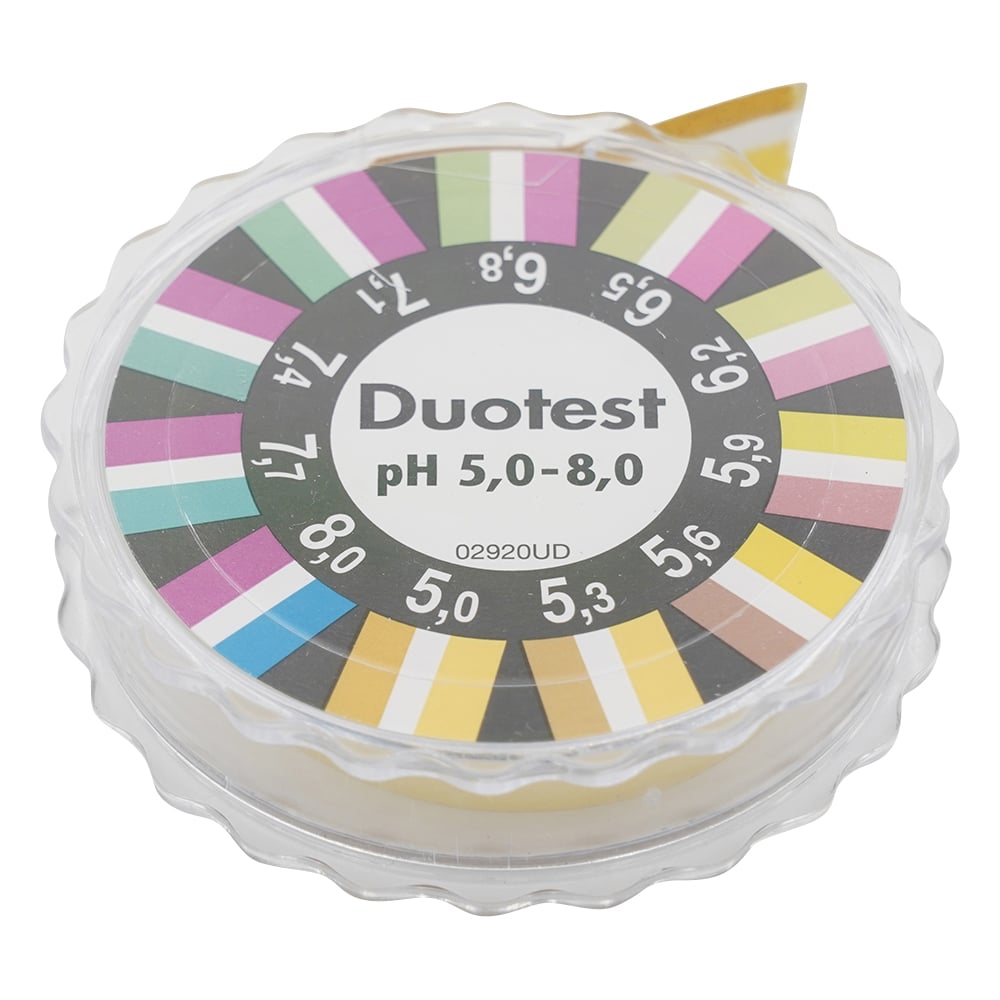 ツーバンドpH試験紙　DUOTEST　5.0-8.0　MN90304 1巻