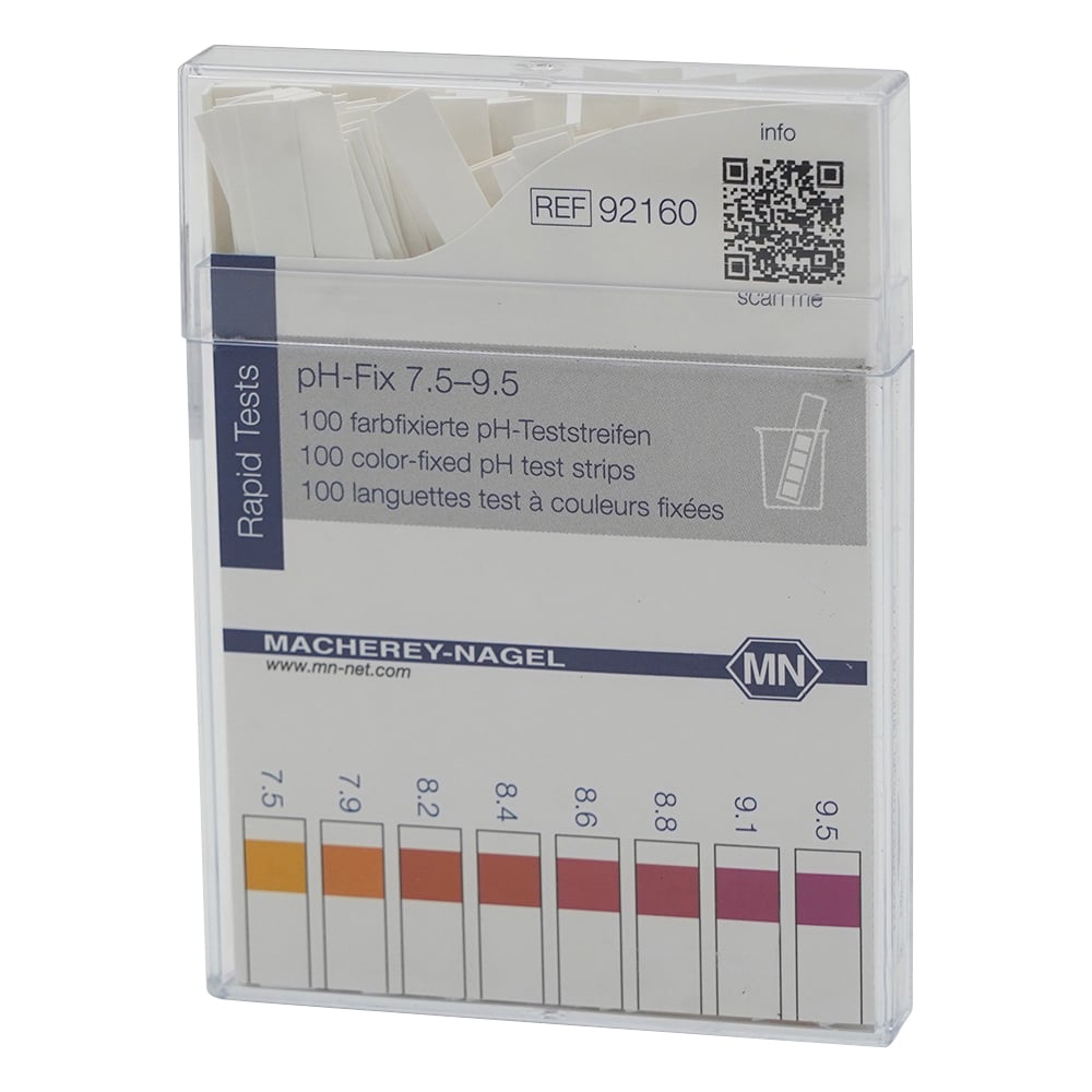 Stick pH test paper (pH-Fix) pH7.5-9.5 1 box (100 sheets) MN92160 1 box (100 sheets)