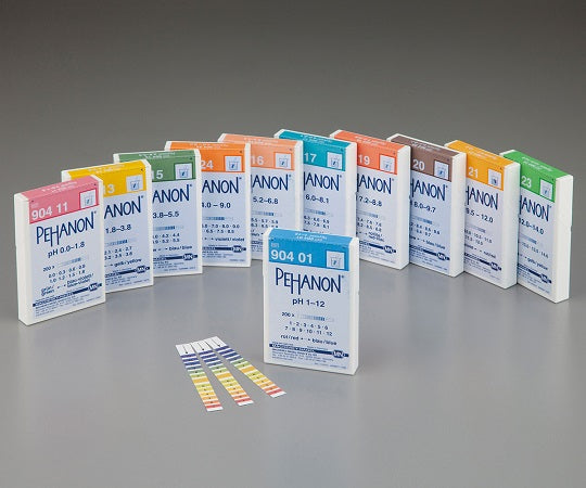 ストライプpH試験紙（PEHANON） pH12-14 1箱（200枚入）　MN90423 1箱(200枚入)